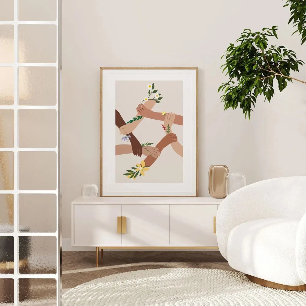 Абстрактные феминистские цветн – обзор и цена Home Decor Y2K