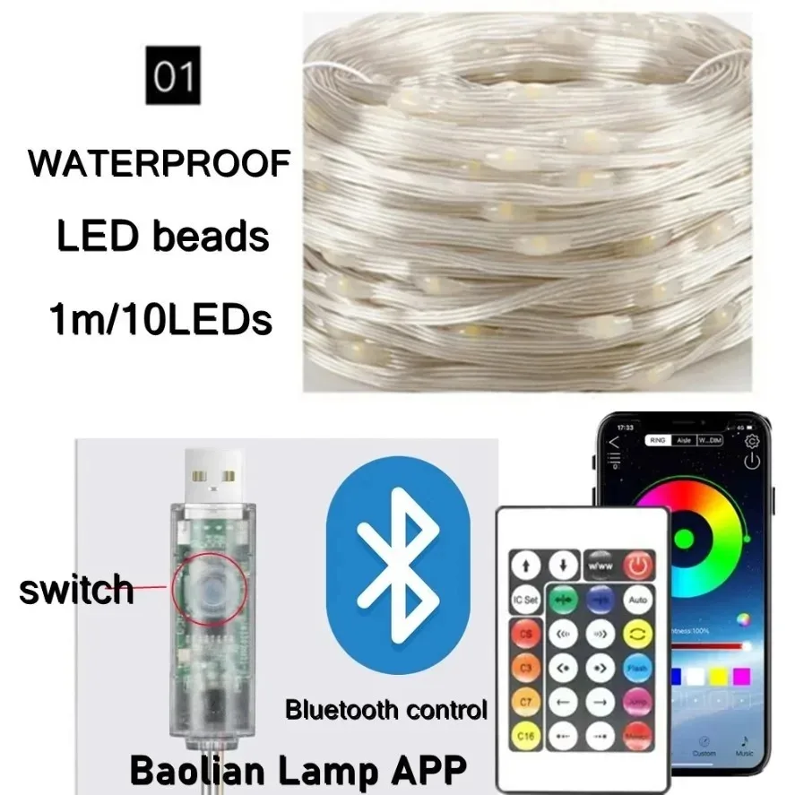 Светодиодная гирлянда WS2812B  – обзор и цена Home Decor Free App
