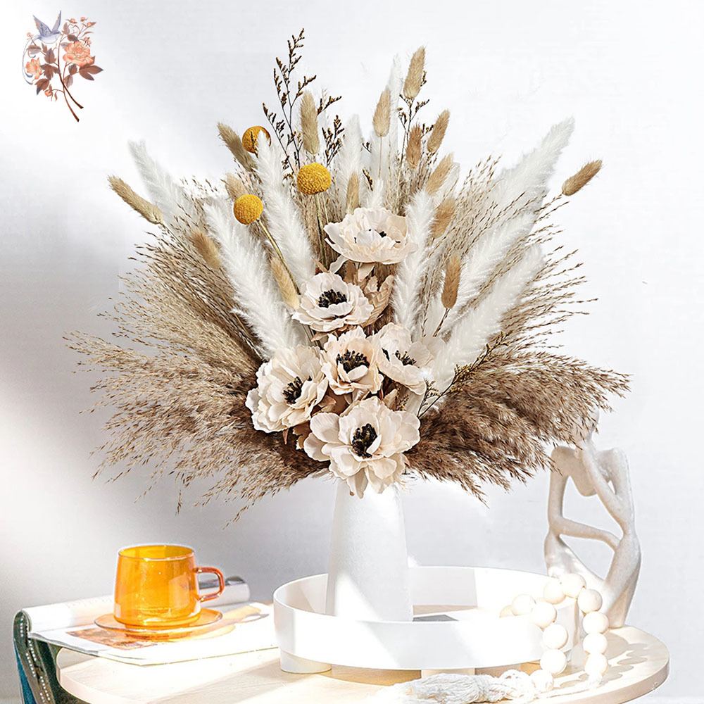 55 шт., букет искусственных цв – обзор и цена Pampas Grass Decor