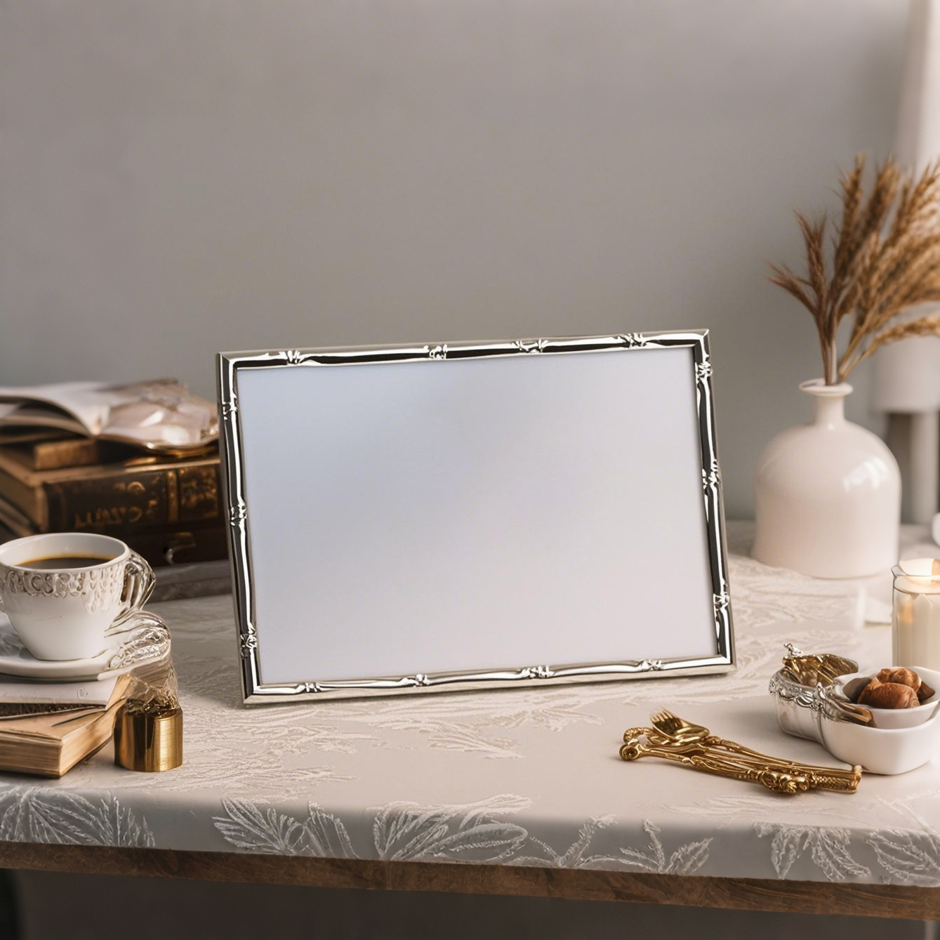 Алюминиевая европейская фотора – обзор и цена Bamboo Photo Frame