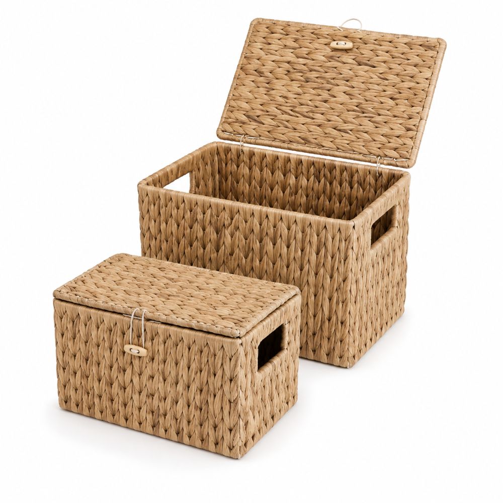 Плетеная корзина для хранения  – обзор и цена Rattan Plant Basket