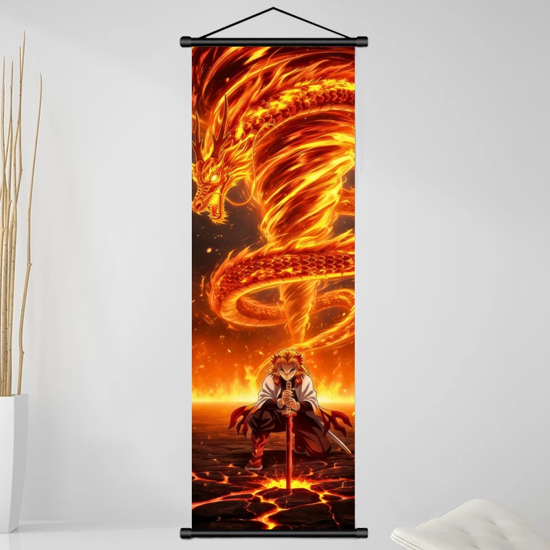 Аниме-постер Demon Slayer: Кёд – обзор и цена Home Decor Theme