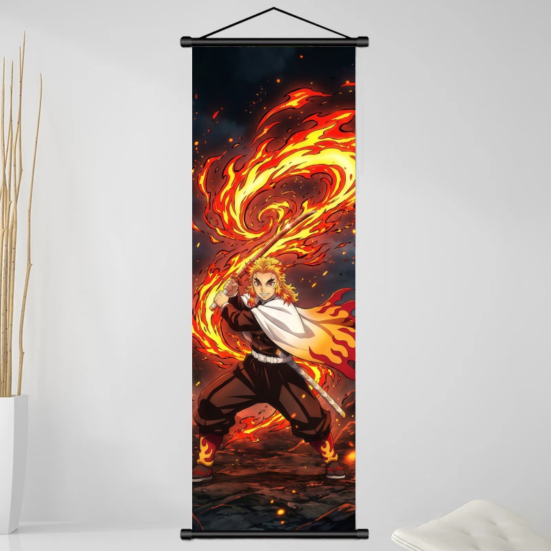 Аниме-постер Demon Slayer: Кёд – обзор и цена Home Decor Theme