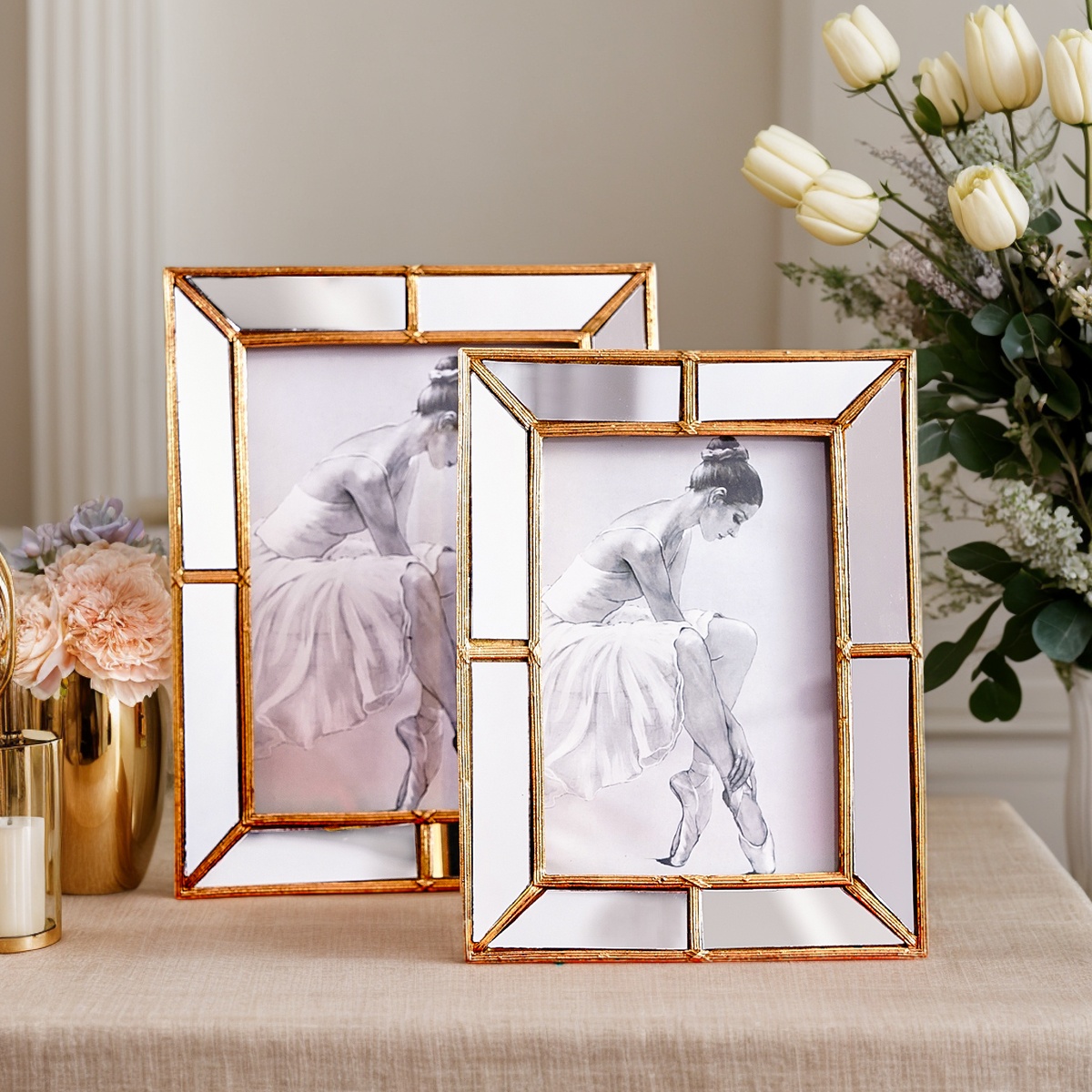 1 шт., фоторамка с простой зол – обзор и цена Bamboo Photo Frame