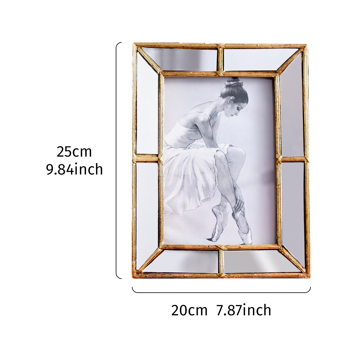 1 шт., фоторамка с простой зол – обзор и цена Bamboo Photo Frame